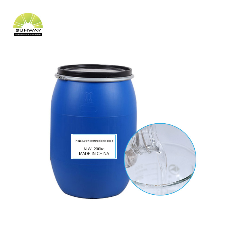مواد خام للمواد الكيميائية اليومية من فاكتوري ساينس، جليسريدات الكابريليك/الكابريك PEG-8