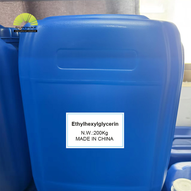 مواد خام منظفة عالية النقاء من الدرجة التجميلية، مواد حافظة، سائل شفاف، 99% إيثيل هكسيل جلسرين