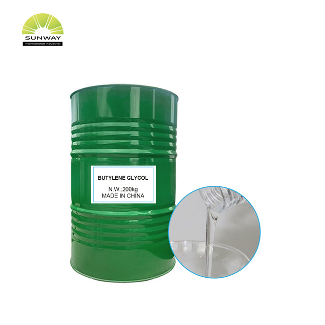 بوتيلين جليكول سائل عالي الجودة، بدرجة نقاء 99%، مناسب للاستخدام في مستحضرات التجميل