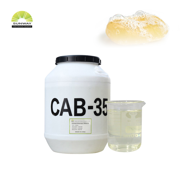 المواد الكيميائية اليومية المواد الخام Cocoamidopropyl Betaine CAB CAPB 35٪
