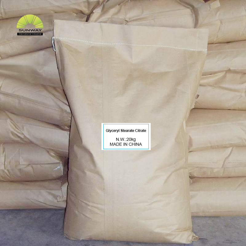 مستحلب تجميلي ممتاز، 100% غليسيريل ستيرات سيترات، رقم CAS 55840-13-6، للاستخدام في المكياج