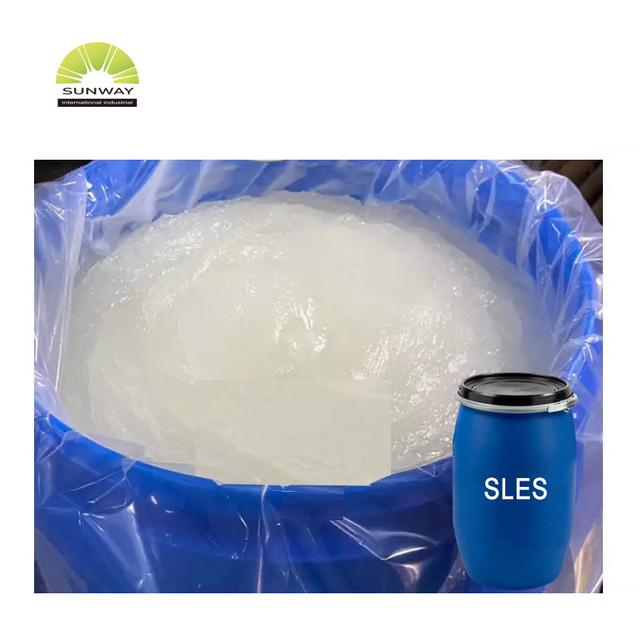 SLES 70 Sodium Lauryl Ether Sulfate CAS رقم 68585-34-2