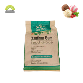 انخفاض سعر الغذاء الصف صمغ الزانثان 80 شبكة و 200 شبكة مسحوق E330 صمغ زانثان