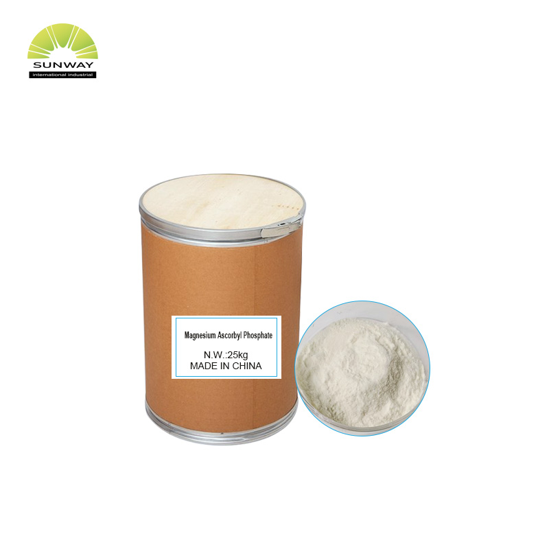 مكونات تجميلية نقية بنسبة 99%، رقم CAS 114040-31-2، فوسفات أسكوربيل المغنيسيوم لتفتيح البشرة، لوشن كريمي