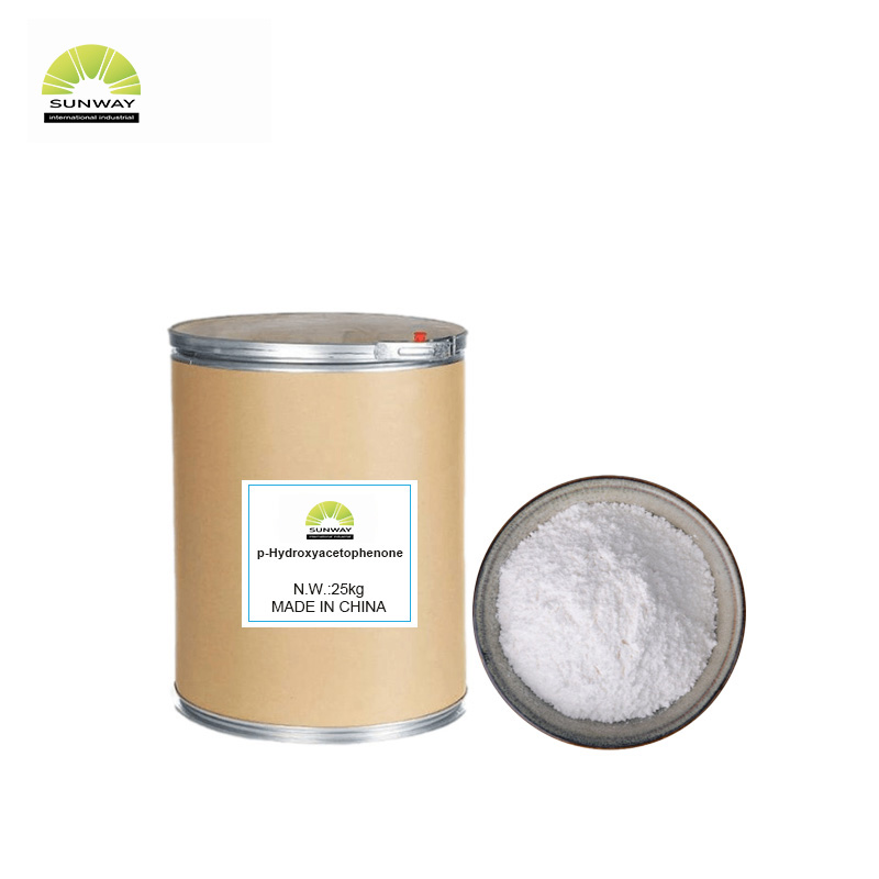 مسحوق بلوري أبيض مائل للصفرة، هيدروكسي أسيتوفينون، مادة حافظة تجميلية نقية بنسبة 99%، لمنظفات الغسيل