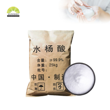 المواد الكيميائية الصناعية اليومية الكيميائية الكيميائية المتسامية 99٪ حمض الساليسيليك النقي CAS 69-72-7