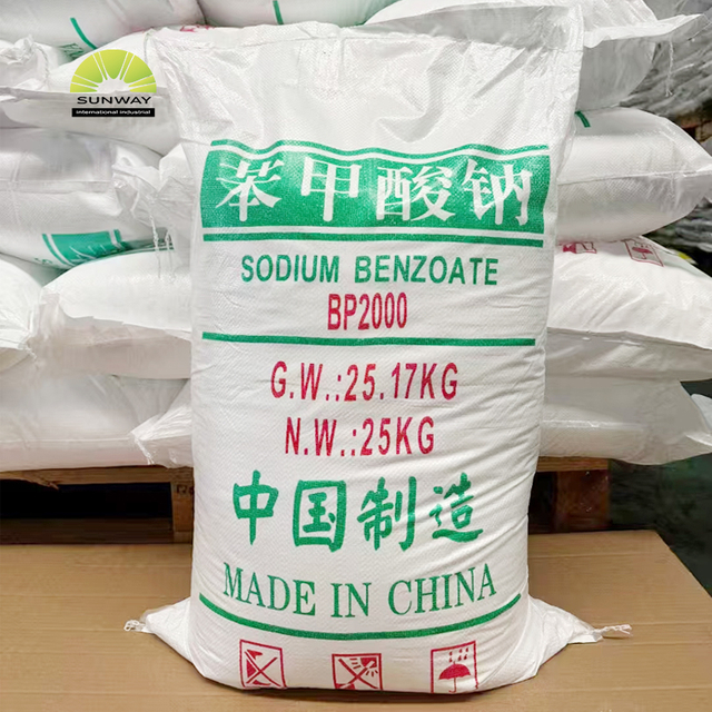 Sunway Raw Chemicals Price Factory Price Prodium Benzoate Powder for Cosmetic