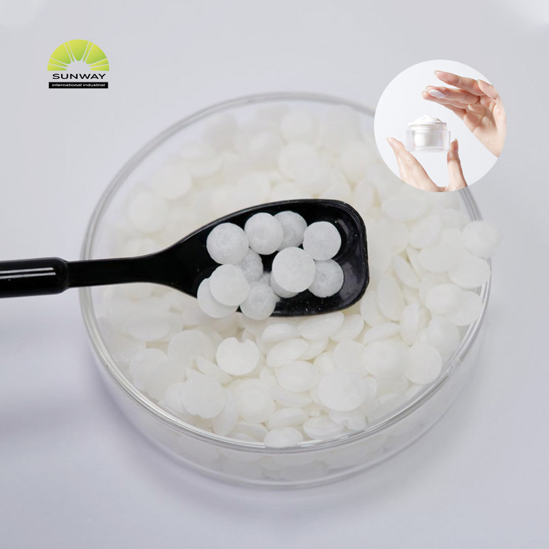 مُستحلب شمعي صلب بلون كريمي، 100%، 20 كجم/برميل، ستيرات PEG-100، مُورّد من المصنع