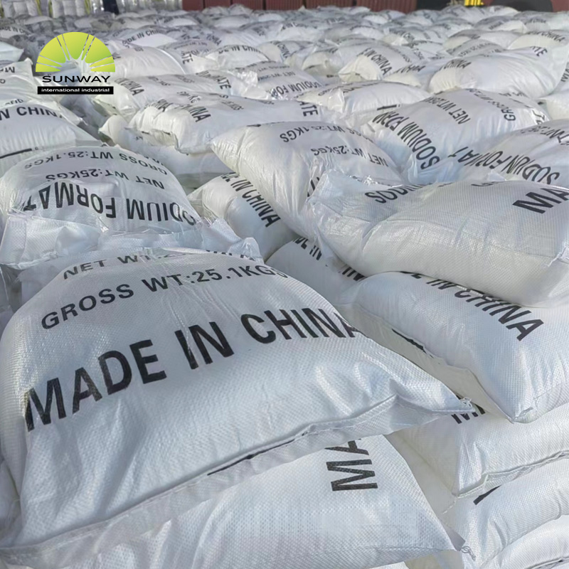 فورمات الصوديوم الصناعية بدرجة نقاء 98%