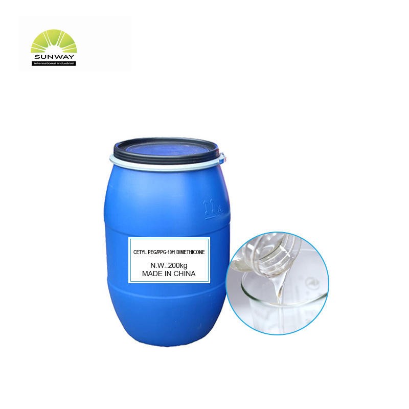 المواد الخام للمواد الكيميائية اليومية: مستحلب سيتيل بيغ/بي بي جي-10/1 ثنائي الميثيكون للمنظفات