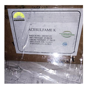 سعر المصنع لمحليات المضافات الغذائية السائبة Acesulfame K / AK sugar / Acesulfame Potassium