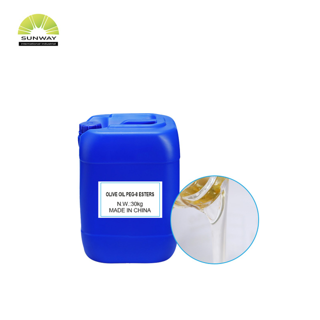 إسترات زيت الزيتون PEG-8 من الدرجة التجميلية المحبة للماء للعناية بالبشرة