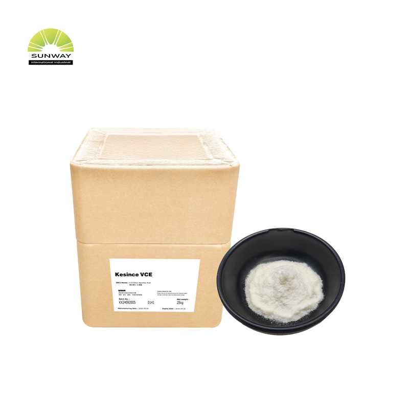 مسحوق فيتامين سي (حمض الأسكوربيك 3-O-إيثيل) بنسبة 99.98%، مواد خام تجميلية لتفتيح البشرة، مناسب لمنتجات التبييض.