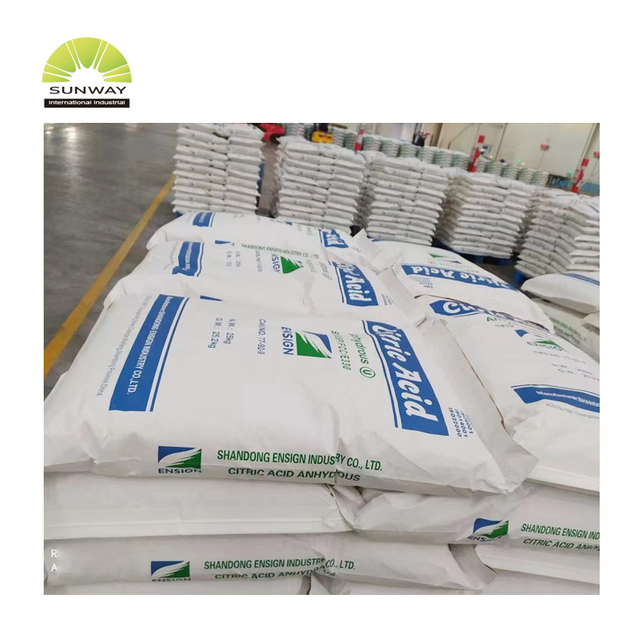 مصنع حامض الستريك اللامائي 30-100 شبكة إنتاج منتجات المصنع