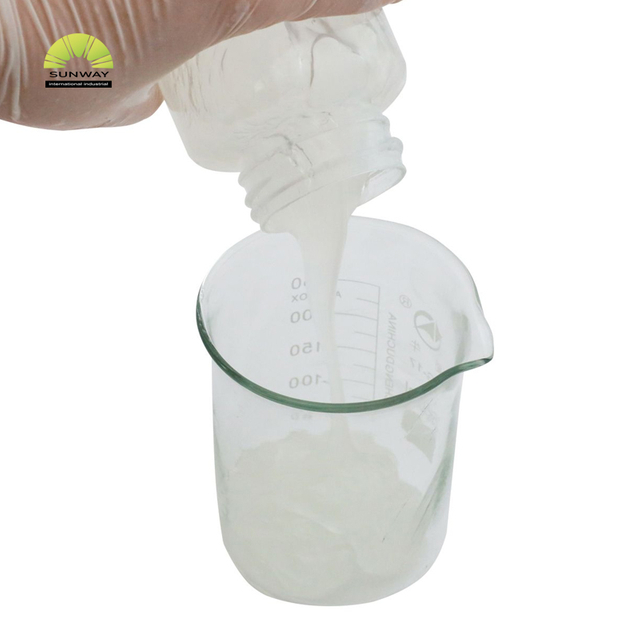 الصين تصنيع السائل السطحي Texapon N70٪ كبريتات لوريل الصوديوم SLES 70