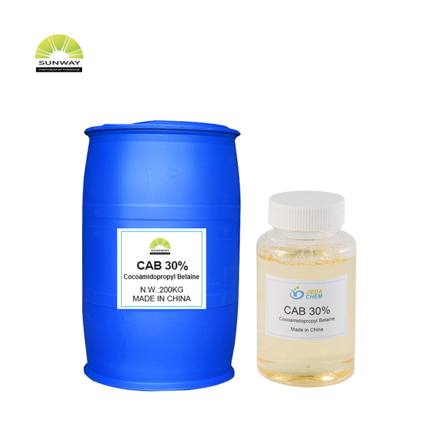 SUNWAY BRICK COCOAMIDOPROPYL BETAINE CAB-35 CAPB CAPB 35 ٪ COCOAMIDOPROPYL